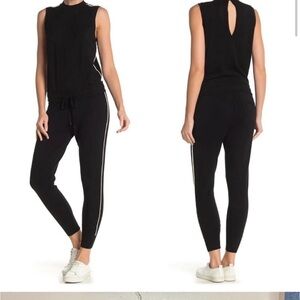 Philanthropy Laser Jumpsuit in black